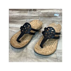 Athlefit comfort thong flip flop arch support sandal size 7.5